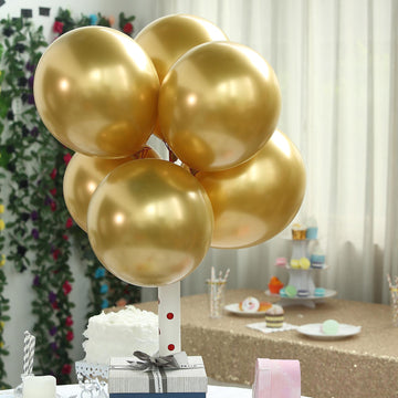 Create a Magical Atmosphere with Metallic Chrome Gold Balloons