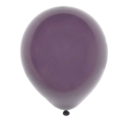 Purple balloon on a plain background