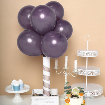 Experience Long-lasting Elegance with Amethyst Helium Balloons