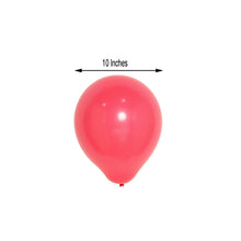 10 Inch Air or Helium Latex Balloons Matte Pastel Hot Pink 25 Pack