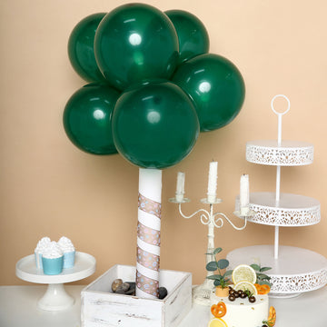 Quality and Convenience with Matte Pastel Emerald Latex Balloons