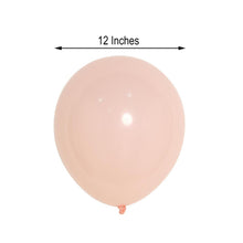 12 Inch Air or Helium Latex Balloons Matte Pastel Blush 25 Pack