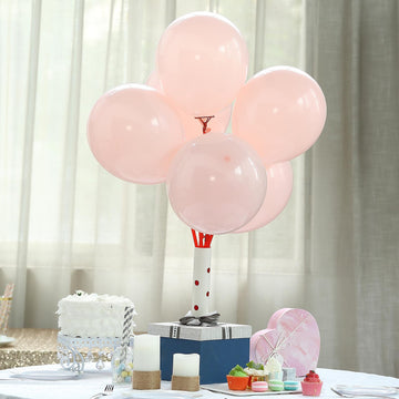 Unleash Your Creativity with Pastel Blush Party Balloons