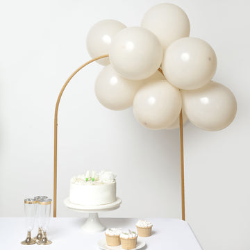 Unleash Your Creativity with Beige Matte Pastel Balloons