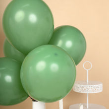 12 Inch Matte Pastel Dusty Sage Latex Party Helium & Air Balloons 25 Pack 