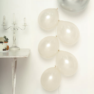 Versatile and Stylish Cream Party Balloons for Every Occasion