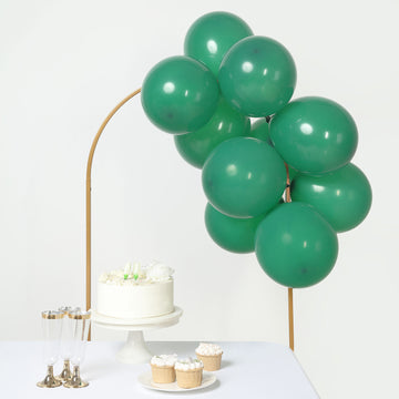 Unleash Your Creativity with Matte Pastel Hunter Emerald Green Balloons