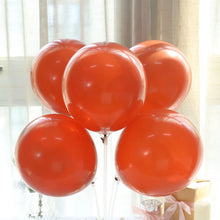 25 Pack of Matte Pastel Terracotta 12 Inch Air & Helium Latex Balloons 