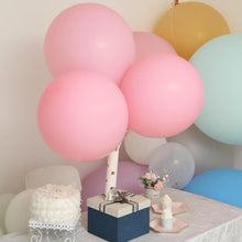 10 Pack | 18inch Matte Pastel Blush Helium or Air Latex Party Balloons