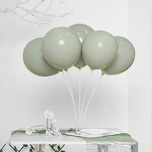 Double Stuffed 10 Inch Latex Balloons Matte Gray 25 Pack