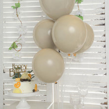 12 Inch Nude Matte Latex Balloons 25 in Pack