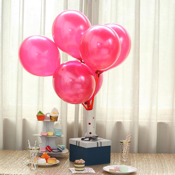 Shiny Pearl Wine Latex Balloons for Stunning Event Decor