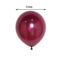 12 Inch Helium Air or Water Latex Balloons Shiny Pearl Eggplant 25 Pack