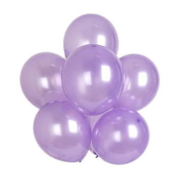 Pearl Lilac Balloons for a Festive Atmosphere