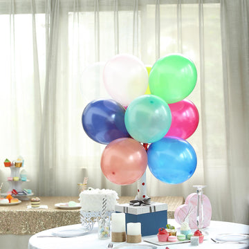Colorful and Versatile Shiny Pearl Assorted Colors Balloons