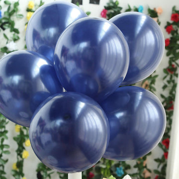 Enhance Your Decor with Navy Blue Latex Balloons