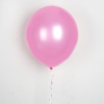 Add a Pop of Sophisticated Elegance with Pearl Pink Latex Balloons