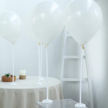Create Unforgettable Memories with White Balloon Stands