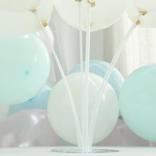 2 Pack Clear Table Top Balloon Stand Stick Kit, Balloon Holder Columns - 30inch