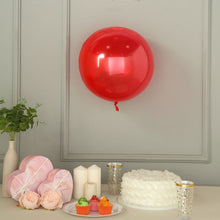 2 Pack | 18inch Shiny Red Reusable UV Protected Sphere Vinyl Balloons