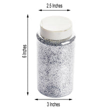 Silver Confetti DIY Craft Bottle Metallic Glitter 1 lb 