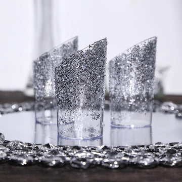 Add Sparkle to Your DIY Arts and Craft Projects with Metallic Silver Chunky Confetti Glitter