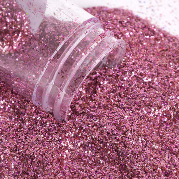Add a Touch of Glamour to Your Crafts with Bottle Metallic Dusty Rose Extra Fine Art and Craft Glitter Powder