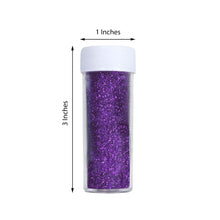 23 Gram Bottle Extra Fine Metallic Purple Glitter Powder