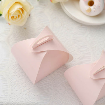 Blush Cupcake Party Favor Gift Box - Elegant and Versatile