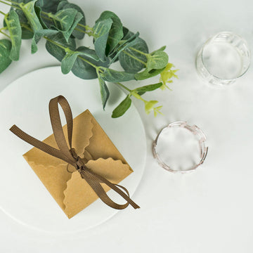 Elevate Your Event Decor with Natural Brown Paper Tote Gift Boxes