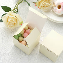 Easy DIY Ivory 3 Inch Party Or Shower Favor Candy Gift Boxes 100 Pack
