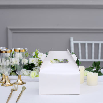 Classic White Party Favor Bags for Every Occasion