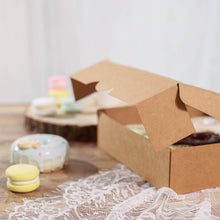 12 Pack of Natural 9 Inch x 9 Inch x 2 Inch Cardboard Bakery Cake Boxes with PVC Window 