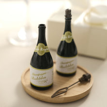 24 Pack | Mini 4Inch Champagne Bottle Event Favor Bubbles, Wedding Shower Bubbles
