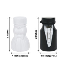 24 Pack 2 Inch Soap Bubble Bottle Favors Bride And Groom Shaped