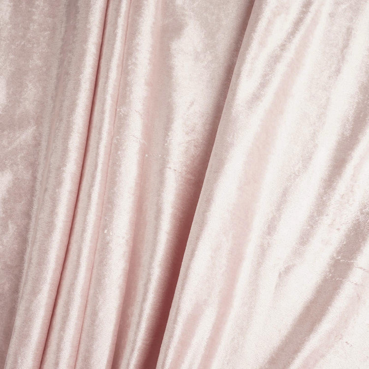 65inch x 5 Yards Rose Gold | Blush Soft Velvet Fabric Bolt, DIY Craft Fabric Roll