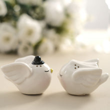 Bride And Groom Love Birds Salt And Pepper Shakers In Gift Box