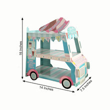 3 Tier 16 Inch Disposable Treat Display Ice Cream Truck