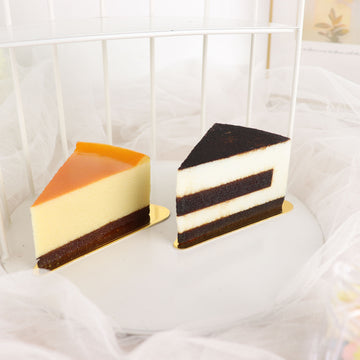 Stunning Metallic Gold Triangle Dessert Bases - The Perfect Wedding Decor and Event Supplies