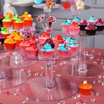 DIY Tiered Cupcake Stand Plates