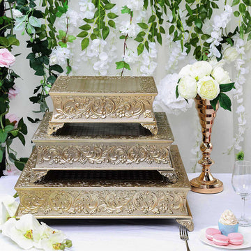 The Perfect Gold Cake Stand for Any Occasion