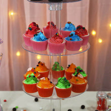 Acrylic Cupcake Tower Stand 5 Tier Clear Dessert Holder Display