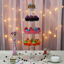 Acrylic Clear Dessert Holder Display Cupcake Tower Stand 5 Tier