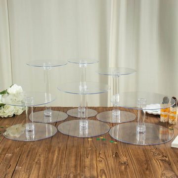 Versatile and Functional Clear Acrylic Cupcake Holder
