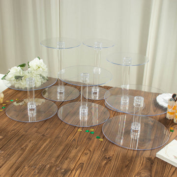 Create a Stunning Dessert Display with Clear Acrylic Dessert Pedestals