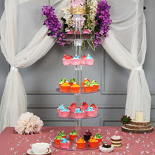 Acrylic Clear 33 Inch Dessert Holder Display Cupcake Tower Stand 6 Tier