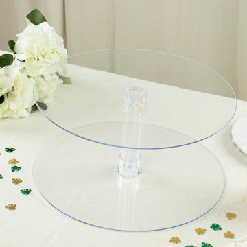 Enhance Your Event Decor with a Clear Acrylic Cake Stand
