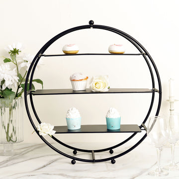 Versatile and Stylish Round Dessert Holder for Every Occasion