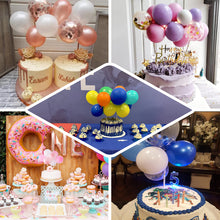 Cloud Cake Topper Confetti Blush Pink and White Mini Balloon Garland 11 Pieces 