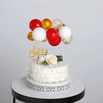 Versatile and Adorable Confetti Balloon Cake Topper Kit for All Your Event Decor Needs